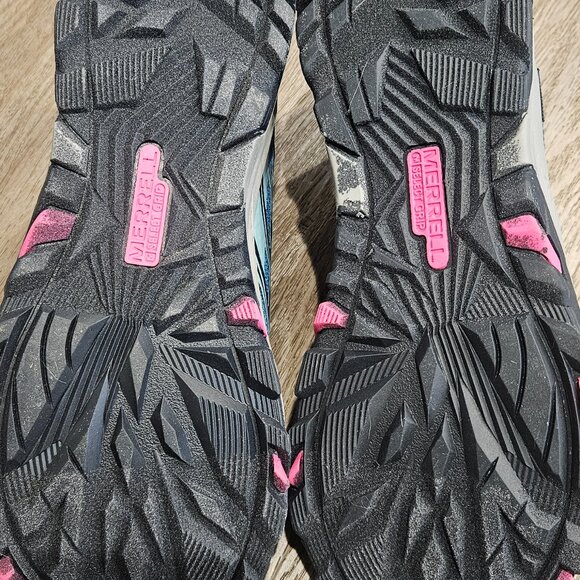 Merrell Moab FST Low Waterproof Hiking Sneakers Size 6.5W Wide Width - Picture 2 of 3